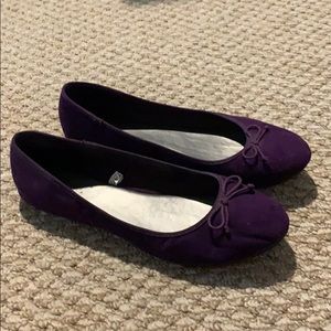 Purple flats